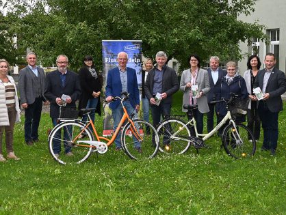 Gemeinden vernetzen sich zum "Flussradeln"