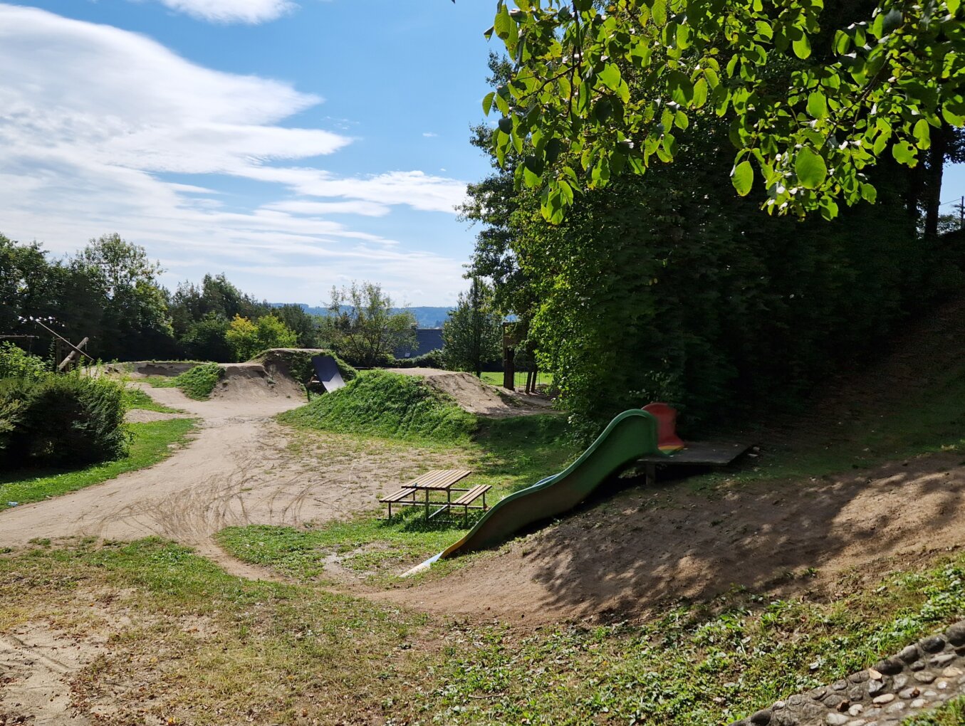 Pumptrack-Anlage Marbach