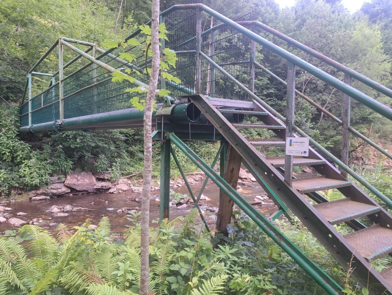 Brücke am Roßtümpelsteg